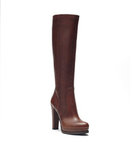 Langschaftstiefel Eva braun