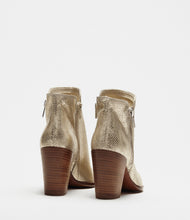 Ankle Boot gold back