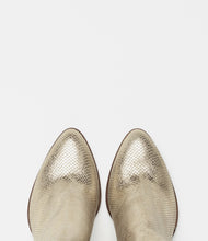 Ankle Boot gold top