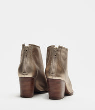 Ankle Boot gold back