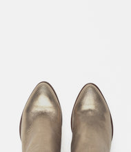 Ankle Boot gold top