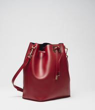 Beuteltasche rot side