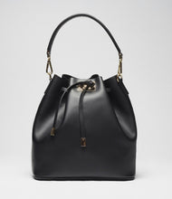 Beuteltasche schwarz front