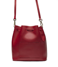 Beuteltasche Cocoplum rot