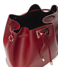 Beuteltasche Cocoplum rot