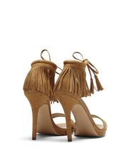 Fransen Sandalette Fenja braun