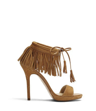 Fransen Sandalette Fenja braun