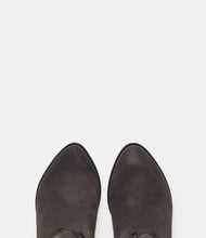 Fransenstiefelette grau top