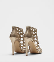 High Heel Sandalette gold back