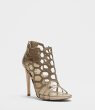 High Heel Sandalette gold side