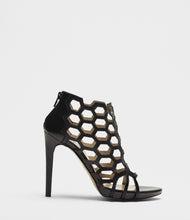 High Heel Sandalette schwarz
