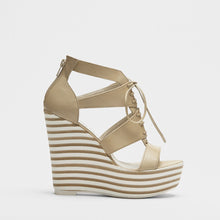 Keilsandalette Frida beige