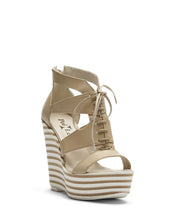 Keilsandalette Frida beige
