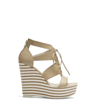 Keilsandalette Frida beige