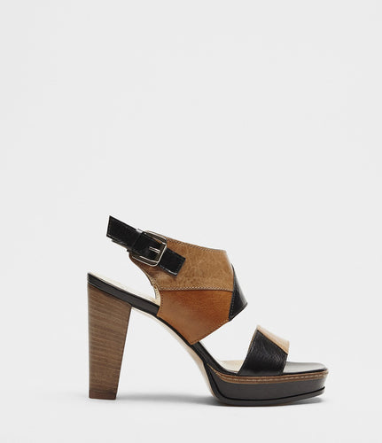 Plateau Sandalette beige