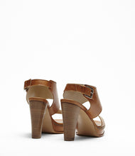 Plateau Sandalette Peggy braun