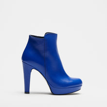 Plateau Stiefeletten Dana blau