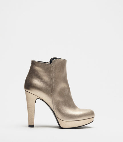 Plateau Stiefelette gold