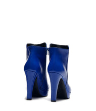Plateau Stiefeletten Dana blau
