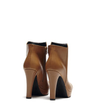 Plateau Stiefeletten Dana hellbraun