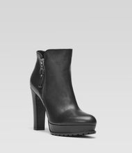 Plateau Stiefelette Zoe schwarz