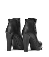 Plateau Stiefelette Zoe schwarz