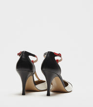 Riemchen Pumps schwarz back