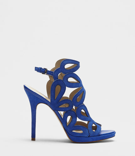 Riemchen Sandalette blau
