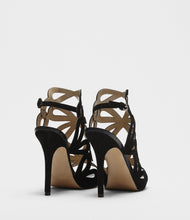 Riemchen Sandalette schwarz back