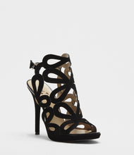 Riemchen Sandalette schwarz side
