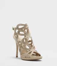 taupe Riemchen Sandalette