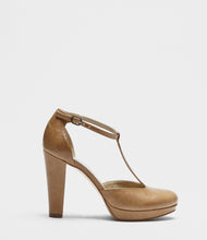 T-Strap Pumps beige