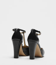 T-Strap Pumps schwarz back