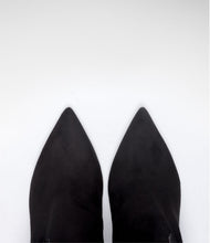 ankle boots absatz zebra muster schwarz