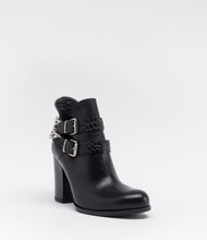 ankle boots damen absatz trend schwarz