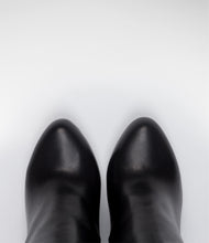ankle boots plateau trend stylisch schwarz