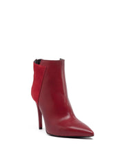 Spitze Stiefelette Elena rot