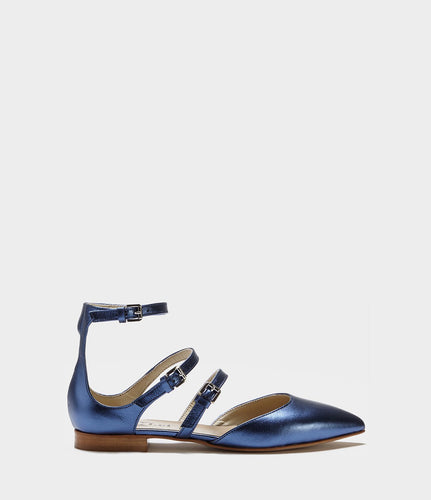 Ballerinas Leyla blau