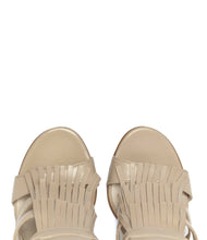 Fransen Sandalette Alicia beige