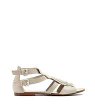 Fransen Sandale Annica graubeige