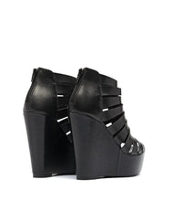 Plateau Sandalette Cristina schwarz
