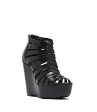 Plateau Sandalette Cristina schwarz