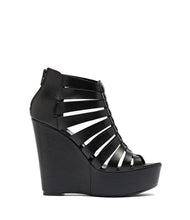Plateau Sandalette Cristina schwarz