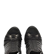 Plateau Sandalette Cristina schwarz