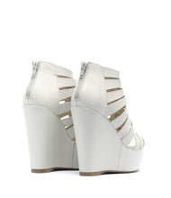 Plateau Sandalette Cristina weiss