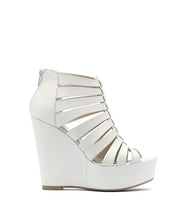 Plateau Sandalette Cristina weiss