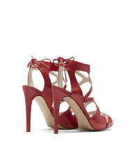 Riemchen Sandalette Giorgia rot