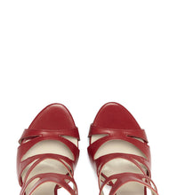 Riemchen Sandalette Giorgia rot