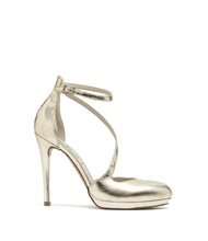 Riemchen Pumps Ivana platingold