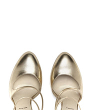 Riemchen Pumps Ivana platingold